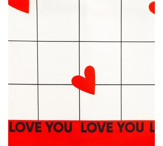 Полотенце Этель Love is 40x73 см, 100% хлопок, саржа 190 г/м2 5376673