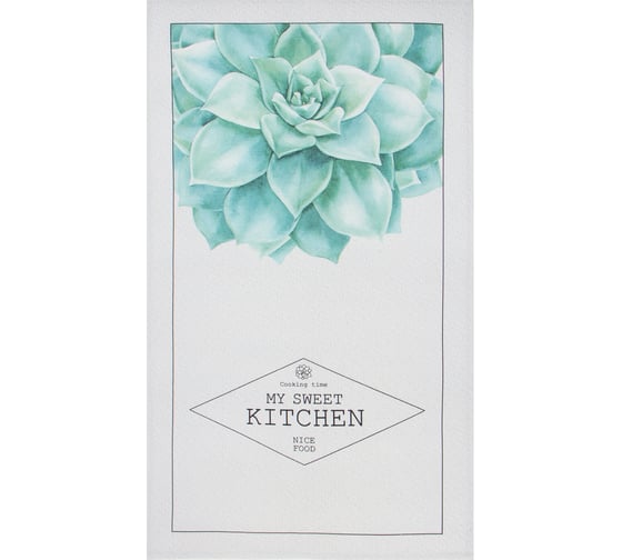 Полотенце Этель Kitchen 40x73 см, 100% хлопок, саржа 190 г/м2 10111214 1