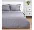 Комплект постельного белья Этель Cage: grey 1.5 спальное, 143х215, 150х215, 50х70+3 см-2 шт., мако-сатин, 114 г/м2 10060102 1