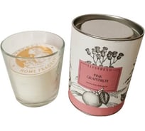 Свеча ароматическая парафиновая LIVEFRESH Розовый Грейпфрут, в стеклянном стакане, в тубусе, 360 г, 35-40 ч/г SUMMC283G