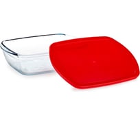 Блюдо для запекания и выпечки PYREX O CUISINE 28x20x8 см, с крышкой, прямоугольное 216PC00/1045