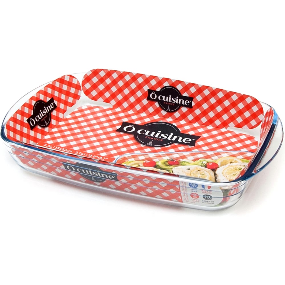 Блюдо прямоугольное PYREX O CUISINE 35x22 см 248BC00/1046 - выгодная ...