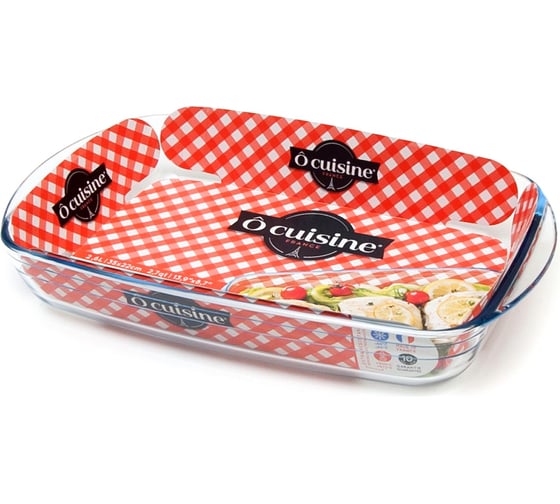 Блюдо прямоугольное PYREX O CUISINE 35x22 см 248BC00/1046 1