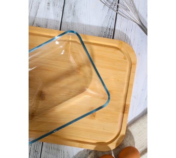 Блюдо для запекания и выпечки PYREX DAILY 22x17x6 см, прямоугольное 342B000/3049