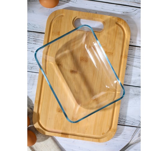 Блюдо для запекания и выпечки PYREX DAILY 22x17x6 см, прямоугольное 342B000/3049