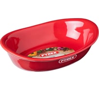 Форма для запекания и выпечки PYREX SUPREME красная, 26x18 см, овальная SU26OR5/7046