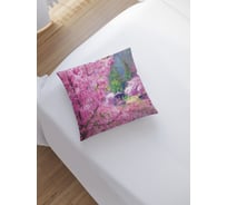 Наволочка декоративная JoyArty на молнии, чехол на подушку Тайное цветение 45x45 см sl_14301