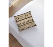 Наволочка декоративная JoyArty на молнии, чехол на подушку Античное панно 45x45 см sl_97383