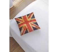 Наволочка декоративная JoyArty на молнии, чехол на подушку Британский флаг 45x45 см sl_3753
