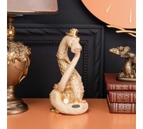 Скульптура BOGACHO Удав Кулибин 22966/бежевый