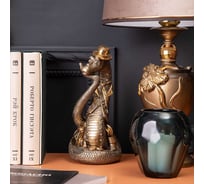 Скульптура BOGACHO Удав Кулибин 22966/бронзовый