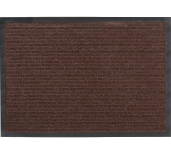 Коврик SUNSTEP влаговпитывающий ребристый 60х90 см, коричневый 35-052 1