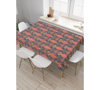 Прямоугольная тканевая скатерть на стол JoyArty с рисунком Восточный винтаж 145 на 180 см tc_54031_180x145
