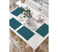 Салфетки на стол для сервировки JoyArty прямоугольные, плейсмат "Сплошные линии", 32x46 см, в комплекте 4шт. np_104446