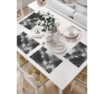 Салфетки на стол для сервировки JoyArty прямоугольные, плейсмат "Лес в тумане", 32x46 см, в комплекте 4шт. np_sd1622