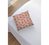 Декоративная наволочка на молнии JoyArty Забавные леопарды 45x45 см sl_385251