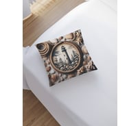 Декоративная наволочка на молнии JoyArty Морской порт 45x45 см sl_sd1104