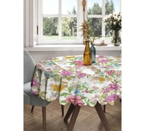 Круглая скатерть на стол с принтом JoyArty 150x150 см, серия 44993 rtcf01_422911_150x150