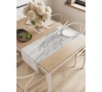 Дорожка водоотталкивающая на стол JOYARTY "Мраморный узор" 145x40 см, ptt_18902