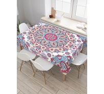 Прямоугольная водоотталкивающая скатерть на стол JOYARTY "Восточная сказка" 145x180 tcox_33879_180x145