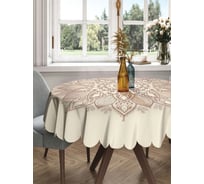 Круглая скатерть на стол с принтом JoyArty 150x150 см, серия 44993 rtcf01_422897_150x150