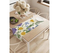 Дорожка водоотталкивающая на стол JoyArty "Краски лета" 145x40 см, серия 44993 ptt_422898