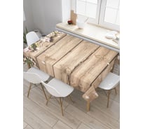 Прямоугольная тканевая скатерть на стол с рисунком JoyArty "Весенняя стена" 120 на 145 см tc_94935_120x145