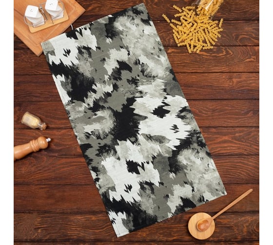 Полотенце Этель Real hero 40x73 см, 100% хлопок, репс 210 г/м2 6988421 1