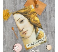 Полотенце Этель "Венера" 40x73 см, 100% хл, вафля 160 г/м2 9278160