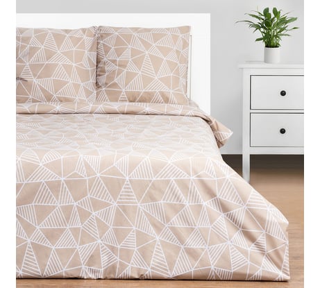Комплект постельного белья Этель 2 сп "Калейдоскоп" (вид2) 175х215см, 200х220см, 70х70см-2 шт, 100% хлопок, поплин 6632171