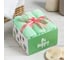 Набор махровых салфеток Этель Be happy 30x30 см -3 шт, хлопок, 340г/м2 4093986 1