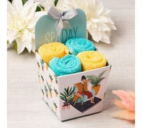 Набор декоративных махровых салфеток Этель Spaday 30x30 см - 4 шт, 100% хлопок, 340 гр/м2 5516715