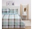 Комплект постельного белья LoveLife 2 спальный, Square green, 175х215см, 200х225см, 50х70см-2шт, 100% хлопок, сатин, 125г/м 10277933 1