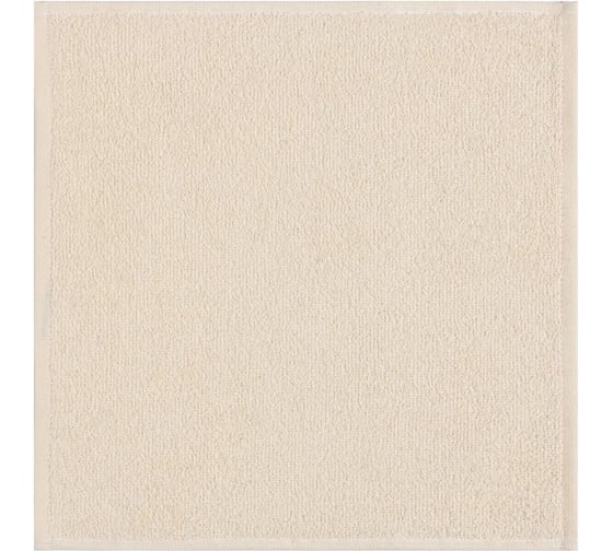 Набор декоративных махровых салфеток Этель Вид 1 30x30см-3шт, цвет молочный, 100% хл 9284786 1