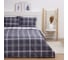 Комплект постельного белья LoveLife 2 спальный, Square gray, 175х215см, 200х225см, 50х70см-2шт, 100% хлопок, сатин, 125г/м 10277911 1