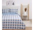 Комплект постельного белья LoveLife 1,5 спальный, Square blue, 143х215см, 150х225см, 50х70см-2шт, 100% хлопок, сатин, 125г/м 1027789 10277898 1