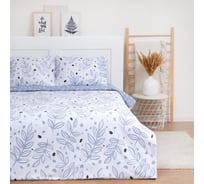 Комплект постельного белья LoveLife 1,5 спальный, Оливия 143х215см, 150х225см, 50х70см-2шт, 100% хлопок, сатин, 125г/м² 9305087