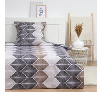 Комплект постельного белья LoveLife 1. 5 спальный, Инверсия 147х210, 150х215, 70х70 -1 шт, 100% хлопок, бязь 120 г/м2 10223698