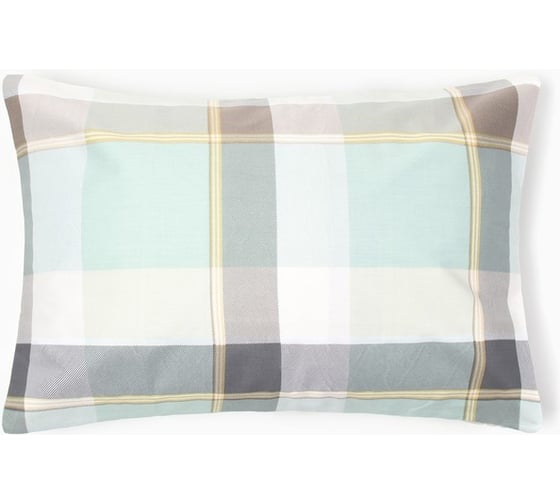 Наволочка LoveLife Square green, 50х70, 100% хлопок, сатин, 125г/м² 10277936