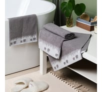 Полотенце махровое LoveLife Winter dream 30х60 см, серый, 100% хл, 400 гр/м2 6840489