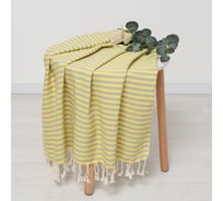 Пештемаль LoveLife Полосы 100х180 см, желтый, 100% хл, 238 гр/м2 6840459