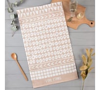 Полотенце кухонное Доляна LOVE ETHNIC 35x60 см, 100% хл, 160г/м2 5423099