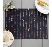 Салфетка на стол кухонная Доляна ПВХ, 40x29 см 5387111