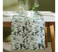 Дорожка Доляна Apple flowers 40x146 см, 100% хл, рогожка 164 г/м2 9322509