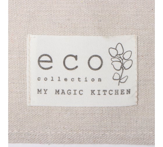 Дорожка Доляна на стол My magic kitchen 40x149±2см, 100% хл, рогожка 160 г/м2 10255561