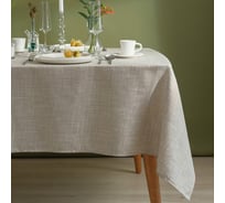 Скатерть Доляна Душевная кухня 146x180 см, 50% хл, 50% пэ, рогожка 158 г/м2 9462706