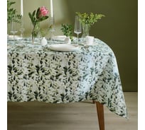 Скатерть Доляна Apple flowers 146x110 см, 100% хл, рогожка 164 г/м2 9322504