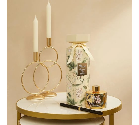 Диффузор ароматический Arya Home с палочками 200 мл Bergamot& Fig 8680943102690