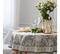 Скатерть Этель Classic style d=220см +/-3см, 100% хл, саржа 190 гр/м2 4816117