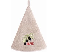 Кухонное полотенце Arya Home 70x70 Olivia бежевый 8680943097200